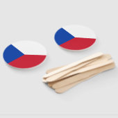 Éventail Drapeau République tchèque (Non-assemblé)