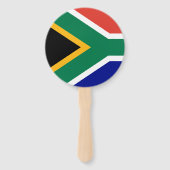 Éventail Drapeau sud-africain (Dos)