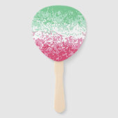 Éventail Drapeau Super psychédélique Abstrait (Devant)