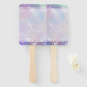 Éventail Dreaming figé (Devant et derrière)