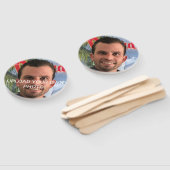 Éventail Drôle Bachelorette Fête Groom Photo Main (Non-assemblé)