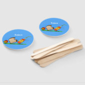 Éventail Drôle de dessin animé de fourmis (Non-assemblé)