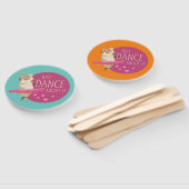 Éventail Drôle Message - Juste Danse À Propos 1 (Non-assemblé)