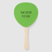 Éventail Earth Love personnalisées ventilateurs de main de  (Dos)