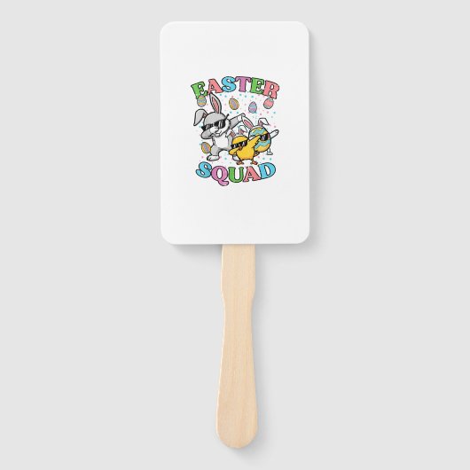 Éventail Easter Squad Bunny Egg Chick Dab Crew Matching Men (Devant)