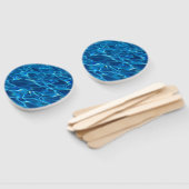 Éventail Eau de la piscine bleu foncé (Non-assemblé)