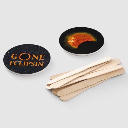 Éventail Éclipse solaire ECLIPSIN (Non-assemblé)