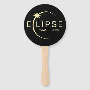 Éventail Éclipse solaire, événement d'astronomie 2026