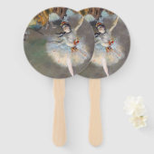 Éventail Edgar Degas - L'Étoile / Danseur sur scène (Devant et derrière)