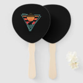 Éventail EDM Synthwave Venin Frog 80 (Devant et derrière)