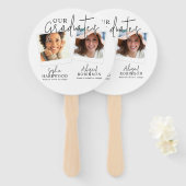 Éventail Effet Photo Instantané Joint Diplômé (Devant et derrière)