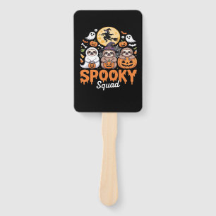 Éventail Éffrayant Halloween sorcière drôle Horreur Sloths