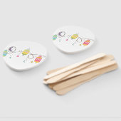 Éventail Eid Hand Fans (Non-assemblé)