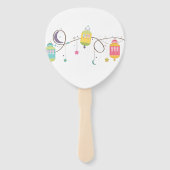 Éventail Eid Hand Fans (Dos)