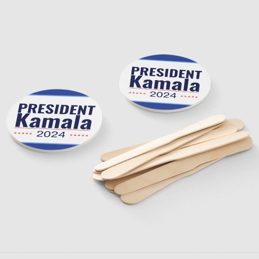 Éventail Élection du président Kamala 2024 (Non-assemblé)