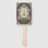 Éventail Elégant Arc Art Nouveau Mariage (Devant)