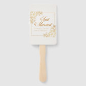 Éventail Élégant Mariage marié | Ventilateurs (Dos)