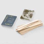 Éventail Élégant Mariage victorien (Non-assemblé)