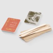 Éventail Élégant Mariage victorien (Non-assemblé)