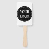 Éventail élégant, moderne, raffiné et éditable. (Devant)