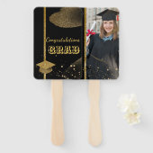 Éventail élégant ventilateur à main (Devant et derrière)