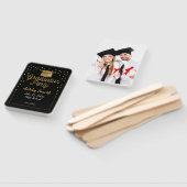 Éventail élégant ventilateur à main (Non-assemblé)