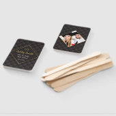 Éventail élégante graduation (Non-assemblé)