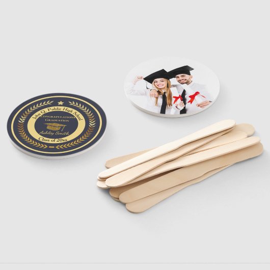Éventail élégante graduation (Non-assemblé)