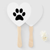 ÉVENTAIL EMPREINTE DE PATTE (Devant et derrière)