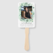 Éventail En Mémoire Amoureuse Eucalyptus Services de verdur (Devant)