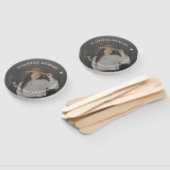 Éventail En Mémoire de l'amour Photo Funeral Memorial (Non-assemblé)