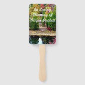 Éventail En mémoire du psaume 116:15 (Dos)