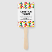 Éventail Enseignant Gestion de classe POSER UNE QUESTION TO (Dos)