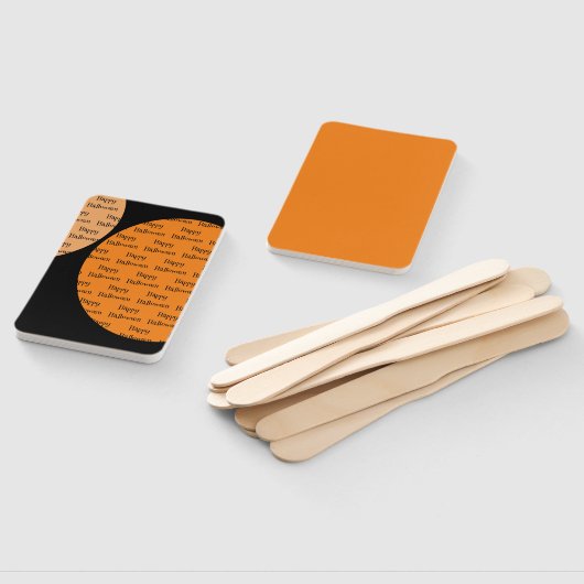 Éventail Ensemble de fans, halloween. (Non-assemblé)