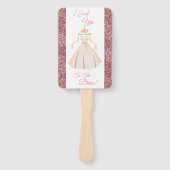 Éventail Ensemble de fans - Oui à la robe (Devant)