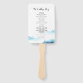 Éventail Ensemble de fans pour Mariage moderne. (Devant)