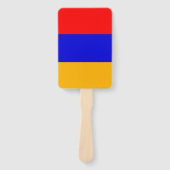 Éventail Ensemble de ventilateur à main avec drapeau d'Armé (Devant)