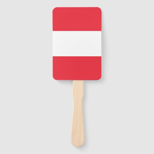 Éventail Ensemble de ventilateur à main avec drapeau d'Autr (Devant)