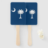 Éventail Ensemble de ventilateur à main avec drapeau de Car (Devant et derrière)