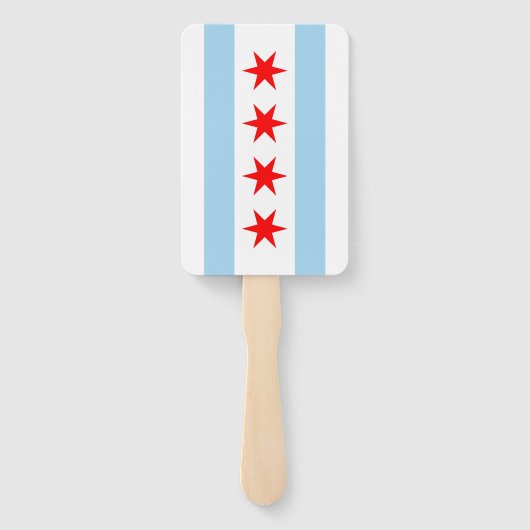 Éventail Ensemble de ventilateur à main avec drapeau de Chi (Dos)