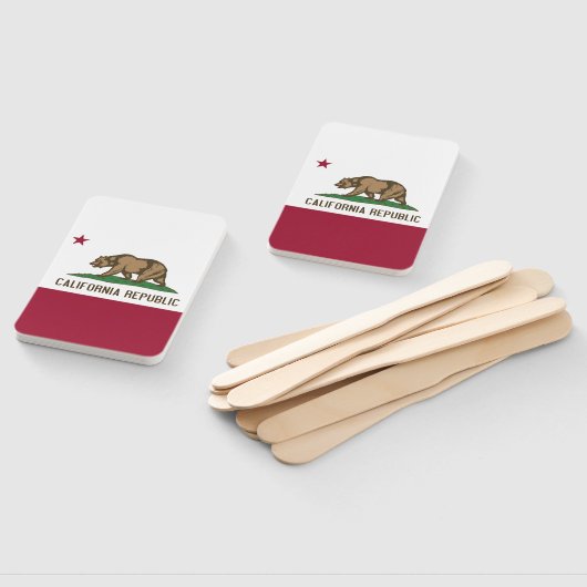 Éventail Ensemble de ventilateur à main avec drapeau de la  (Non-assemblé)