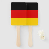 Éventail Ensemble de ventilateur à main avec drapeau de l'A (Devant et derrière)