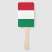 Éventail Ensemble de ventilateur à main avec drapeau de la  (Devant)