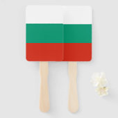 Éventail Ensemble de ventilateur à main avec drapeau de la (Devant et derrière)