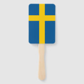 Éventail Ensemble de ventilateur à main avec drapeau de la  (Dos)