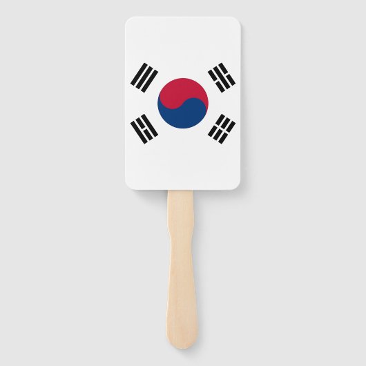 Éventail Ensemble de ventilateur à main avec drapeau de la  (Dos)