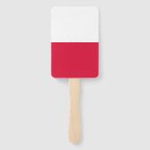 Éventail Ensemble de ventilateur à main avec drapeau de la  (Dos)