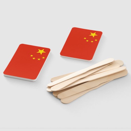 Éventail Ensemble de ventilateur à main avec drapeau de la  (Non-assemblé)