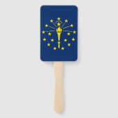 Éventail Ensemble de ventilateur à main avec drapeau de l'é (Dos)