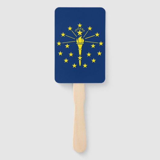 Éventail Ensemble de ventilateur à main avec drapeau de l'é (Dos)